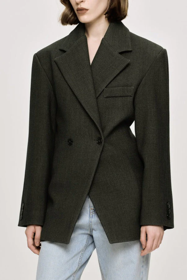 Elegant Loose Fit Blazer - Image 6