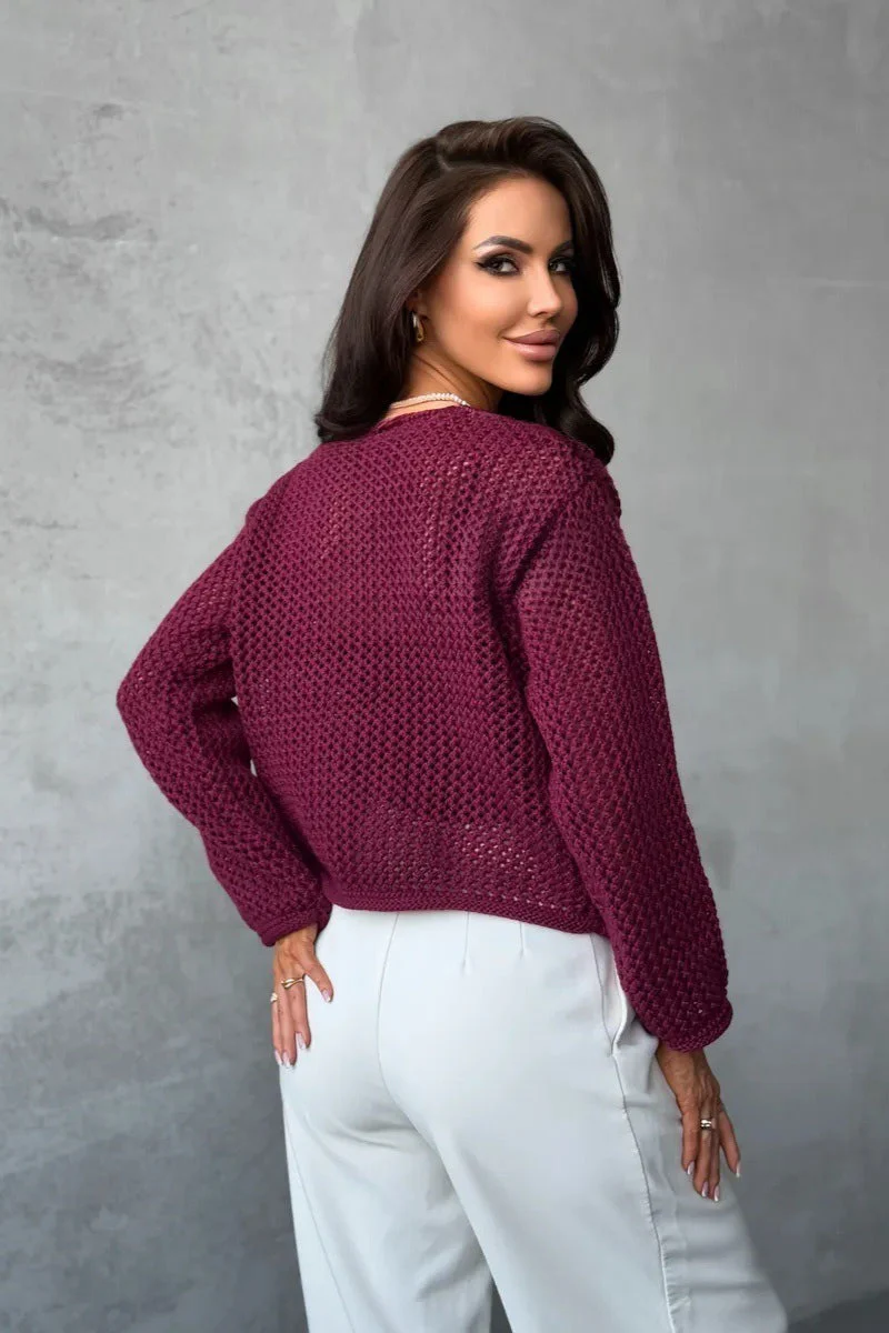 Fashion Chunky Cardigan Sweater - Image 4