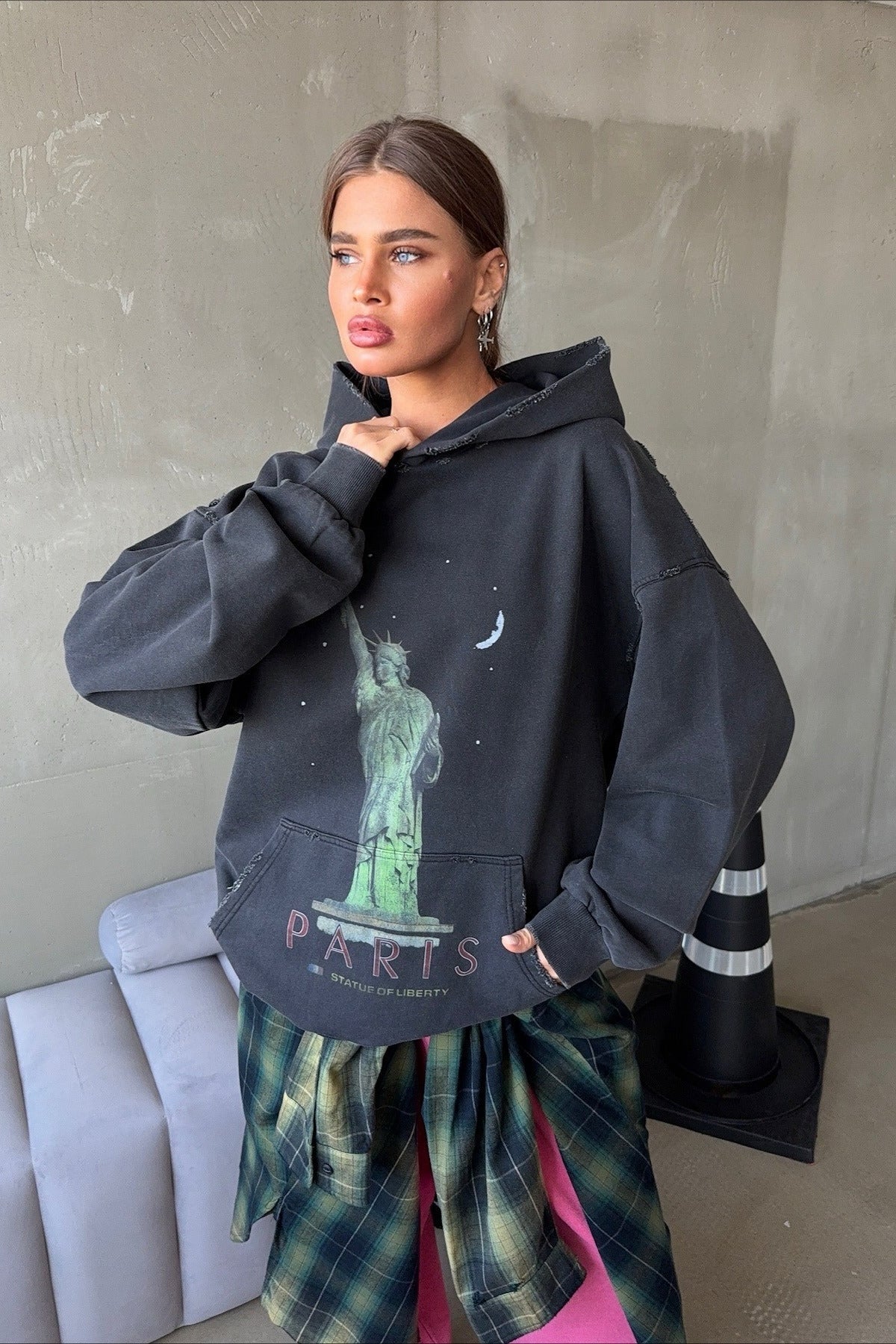 High-Quality Cotton Pullover Hoodie - Image 2