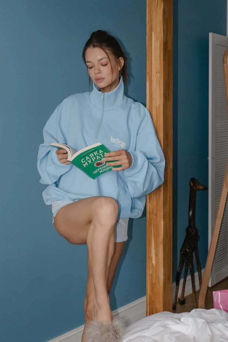 Graphic Half Zip Sports Sweatshirt - Image 3