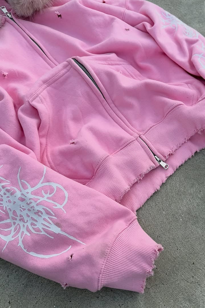 Hip Hop Oversized Sweatshirt Hoodie - Image 3