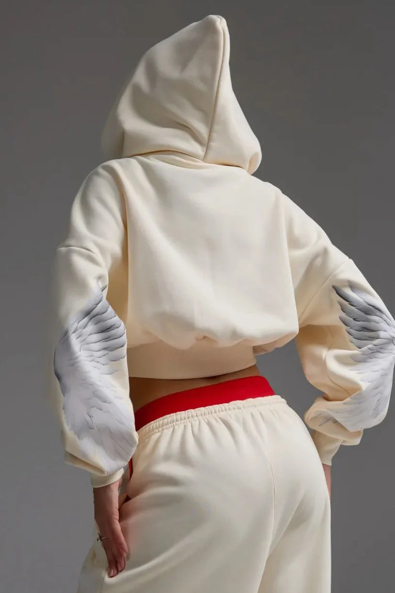 Motorcycle Graphic Zip Up Hoodie - Image 10