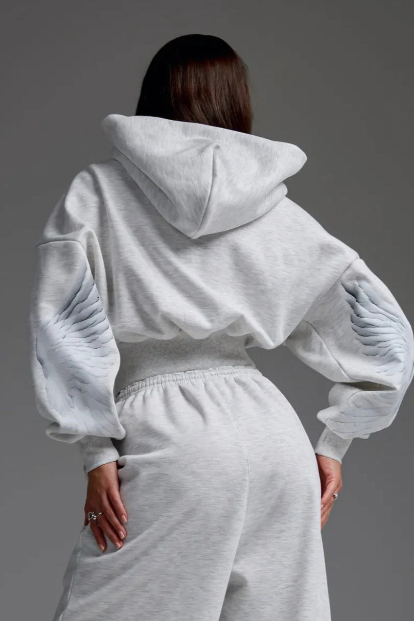 Motorcycle Graphic Zip Up Hoodie - Image 3