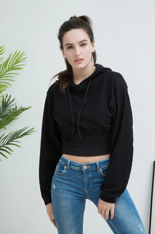 High Waist Loose Fit Hoodie - Image 7