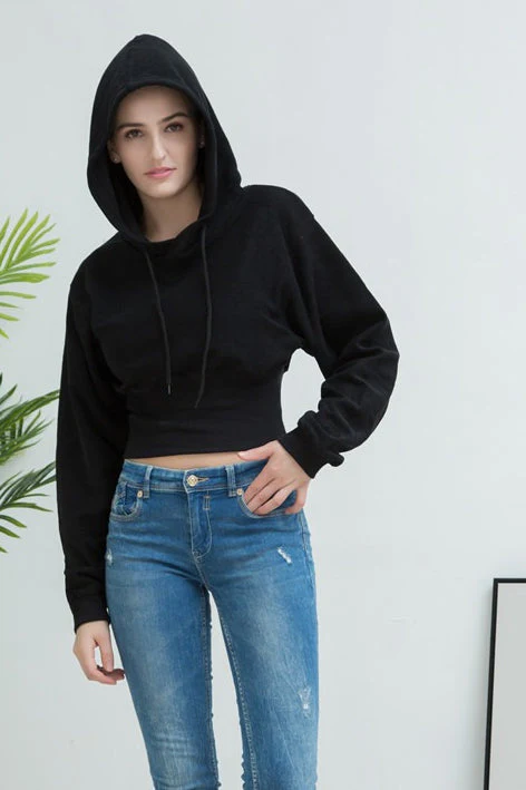 High Waist Loose Fit Hoodie - Image 8