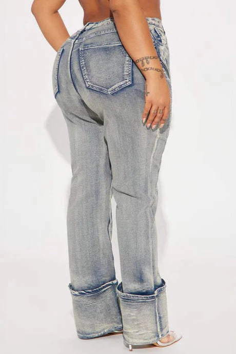 Sexy High Stretch Denim Jeans - Image 3