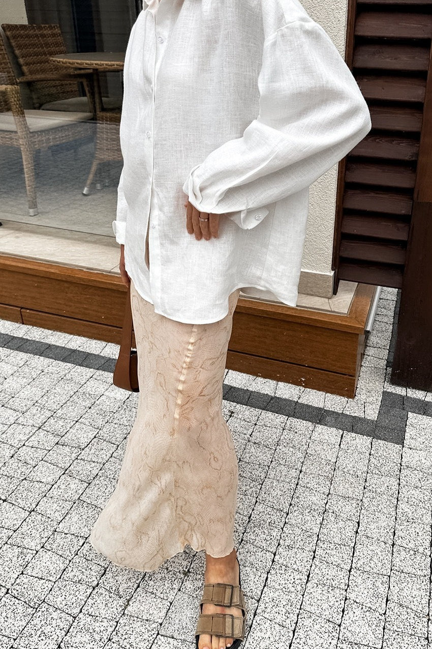 Casual Long Sleeve Shirt Blouse - Image 7