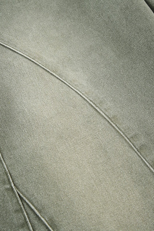 Distressed Bell Bottom Denim Jeans - Image 5