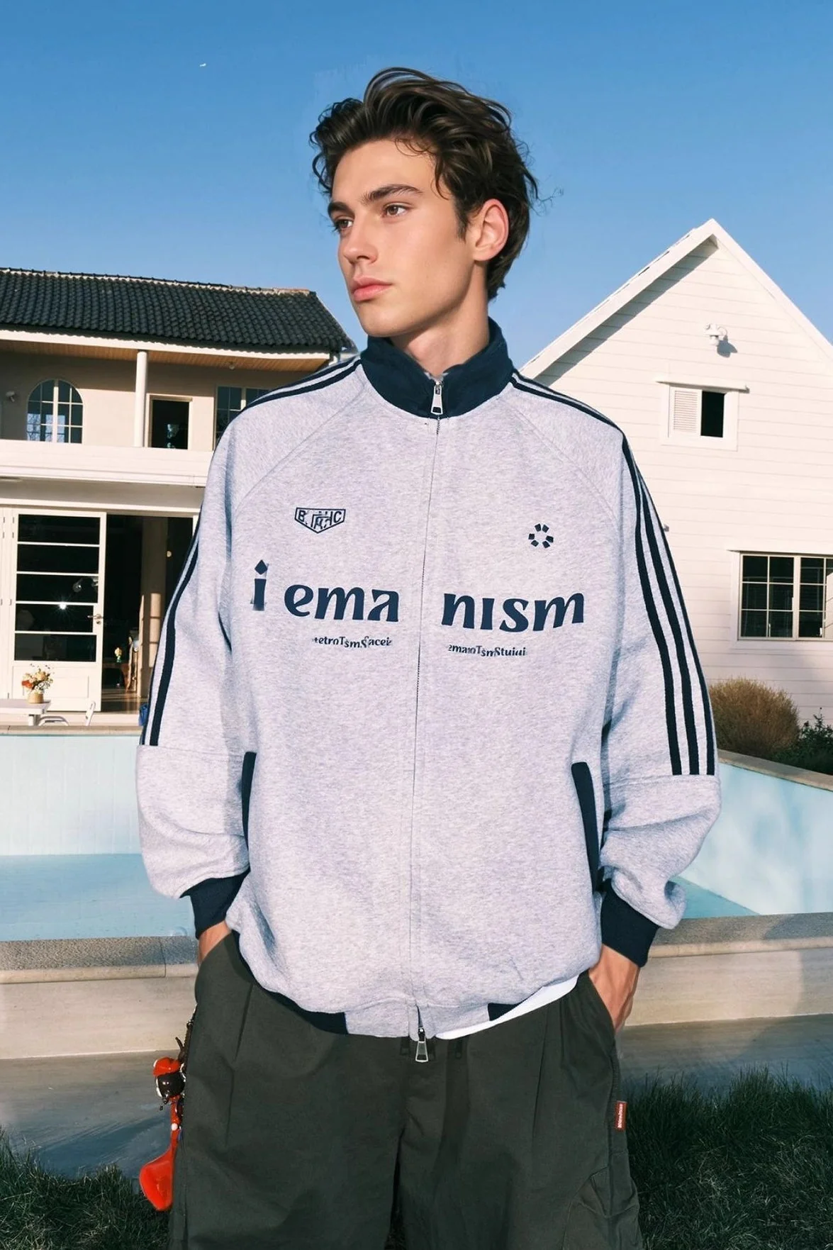 Heavyweight Cotton Zip Up Hoodie - Image 4