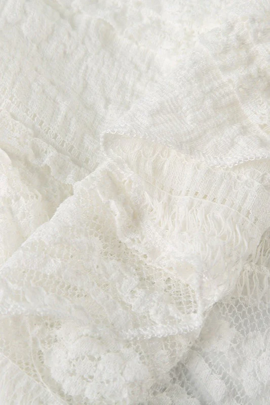 Low Waist Lace Twill Bodycon Skirt - Image 4