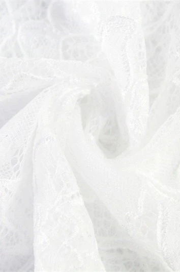 Sheer Floral Lace Maxi Skirt - Image 5