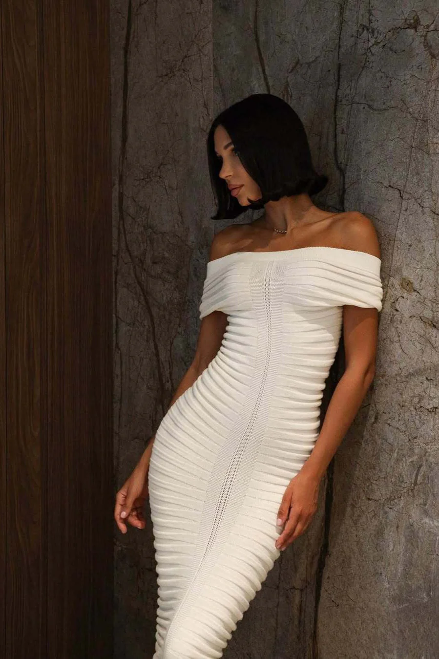 Floral Ruched Strapless Maxi Dress - Image 4