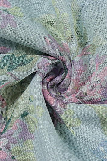 Floral Spaghetti Strap Slim Fit Maxi Dress - Image 5