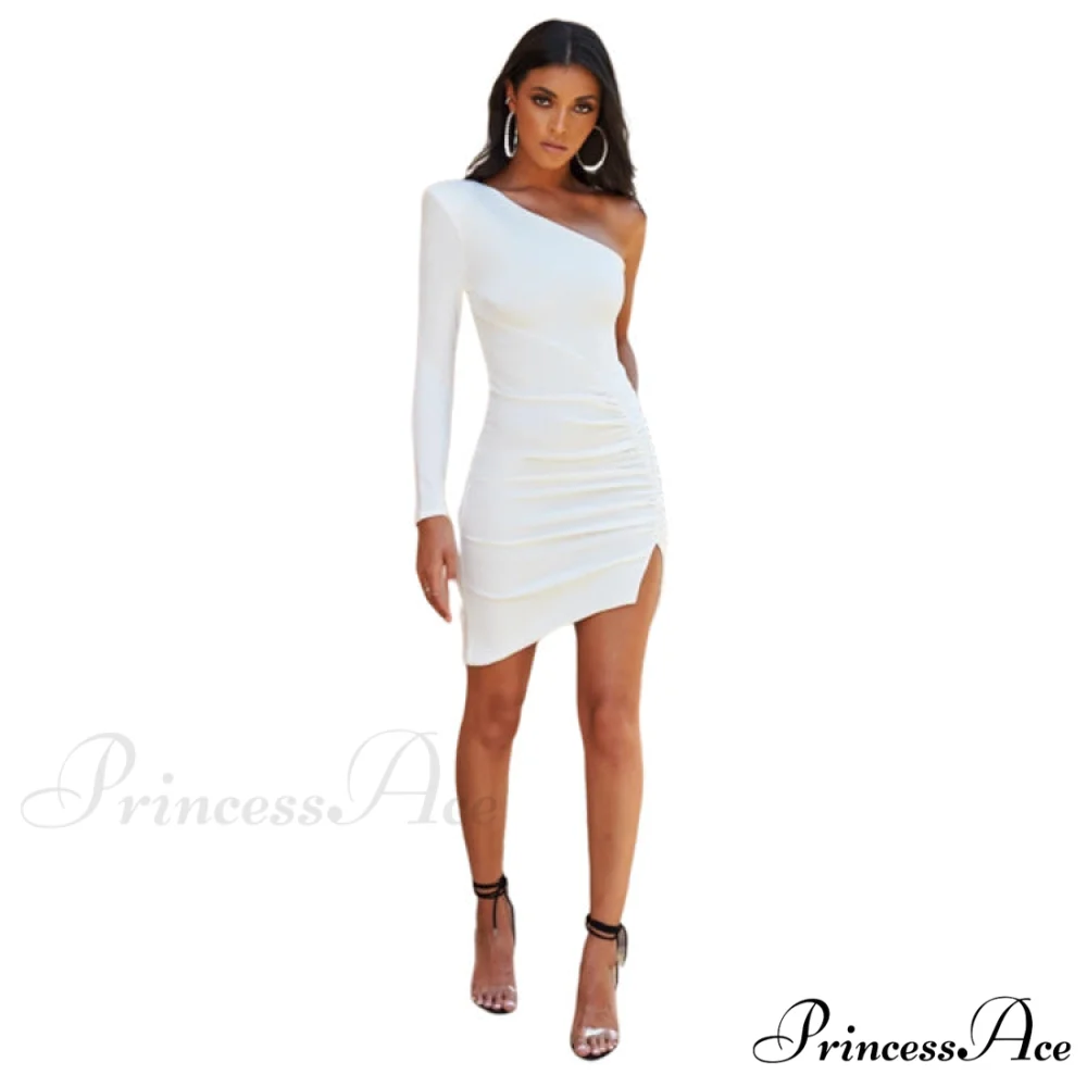 Lalana Formal One Charming Shoulder Mini Dress - Image 5