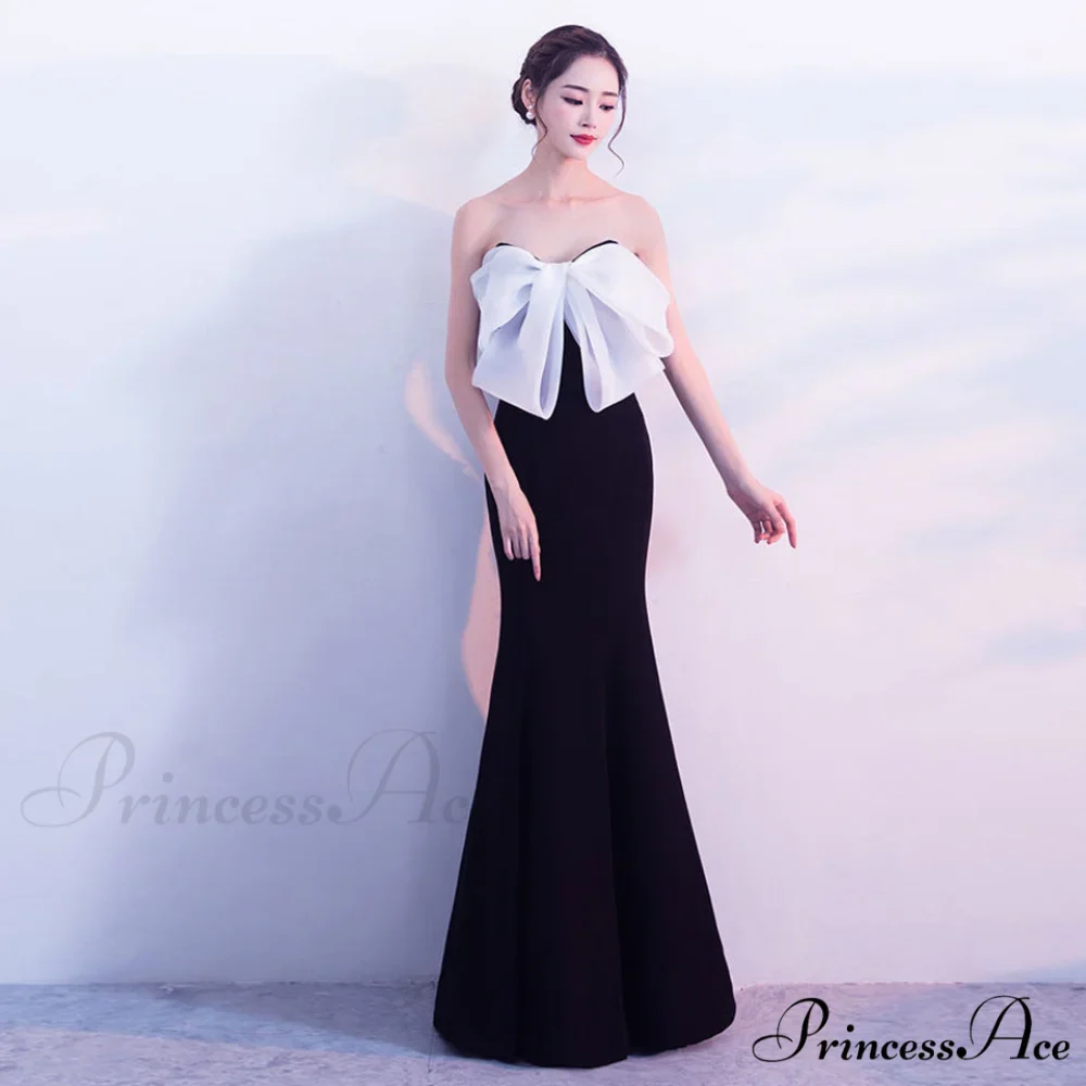 Lola Off-the-shoulder tube Charming top slim fishtail skirt - Image 12