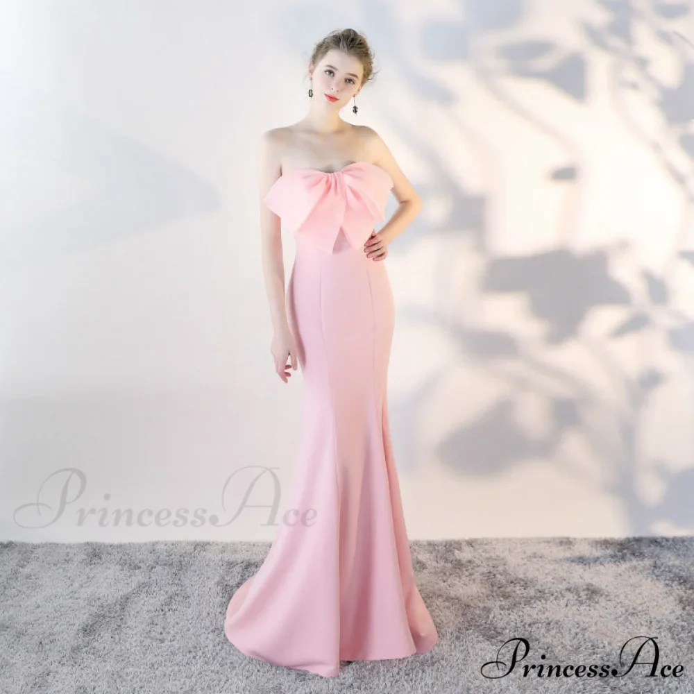 Lola Off-the-shoulder tube Charming top slim fishtail skirt - Image 4