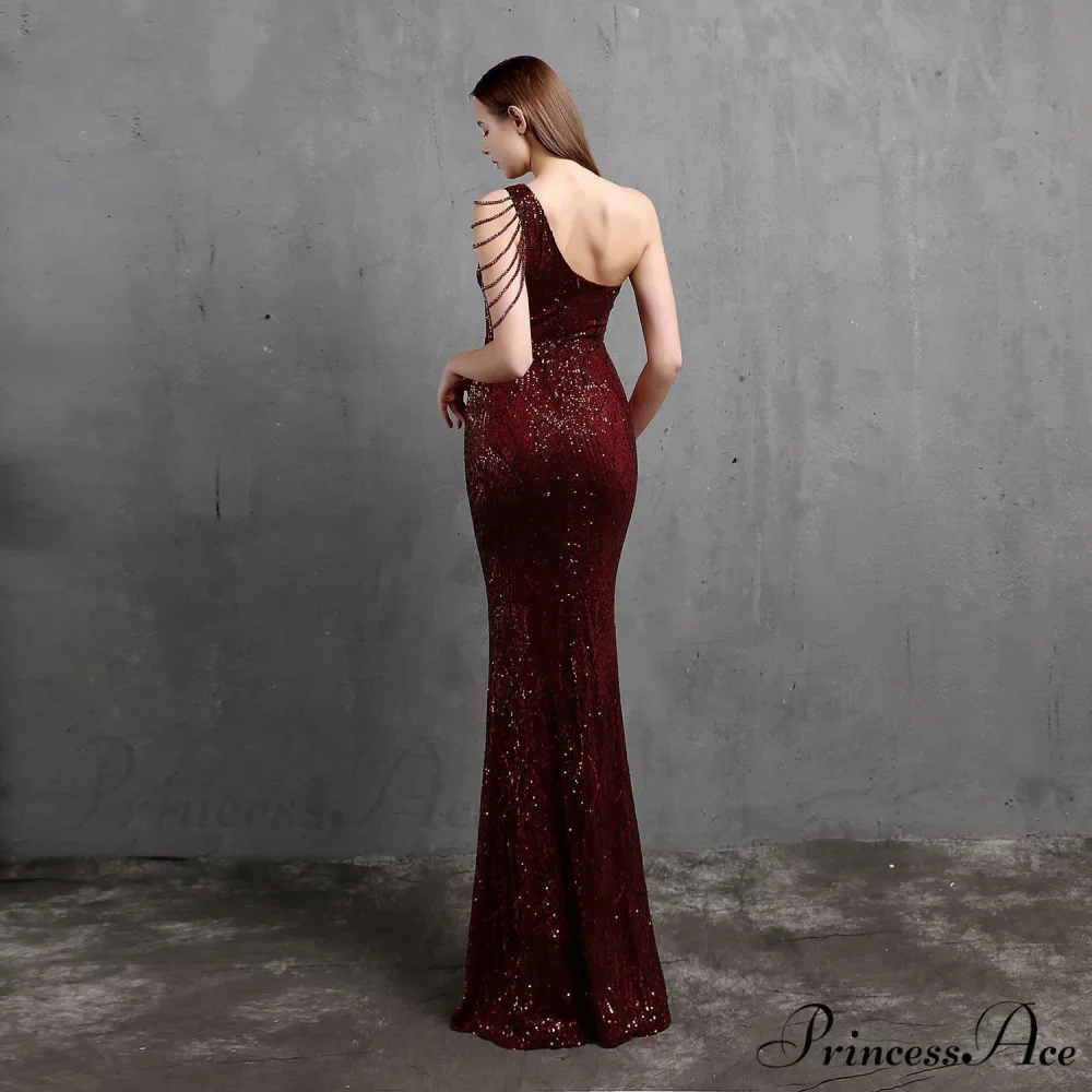 Mayven One Stylish Shoulder Formal Dress - Image 14
