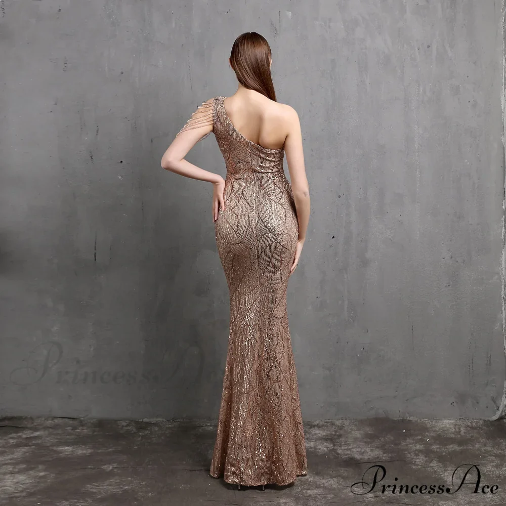 Mayven One Stylish Shoulder Formal Dress - Image 15