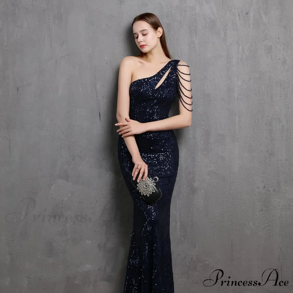 Mayven One Stylish Shoulder Formal Dress - Image 18