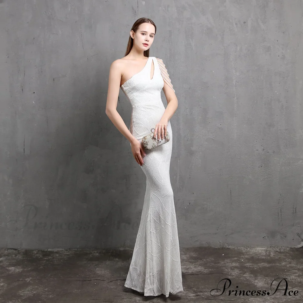 Mayven One Stylish Shoulder Formal Dress - Image 3