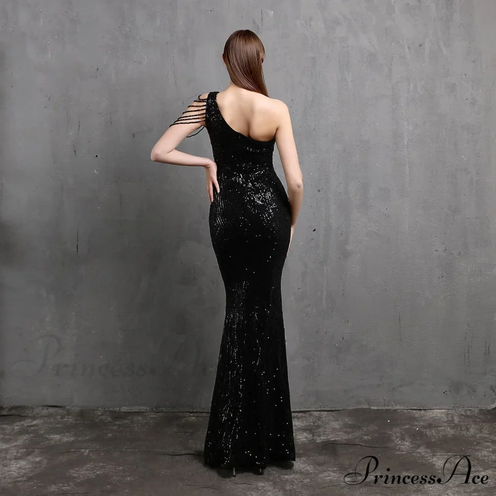 Mayven One Stylish Shoulder Formal Dress - Image 5