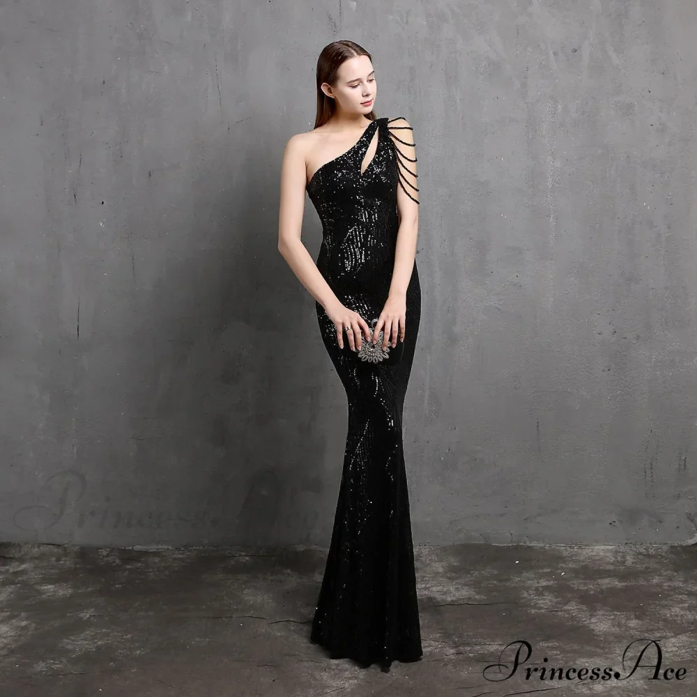 Mayven One Stylish Shoulder Formal Dress - Image 6