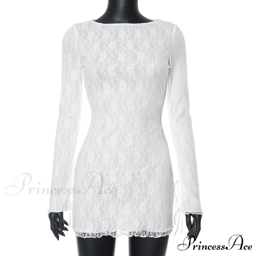 Sydney Formal Sequin Charming Scroll Mini Dress - Image 4