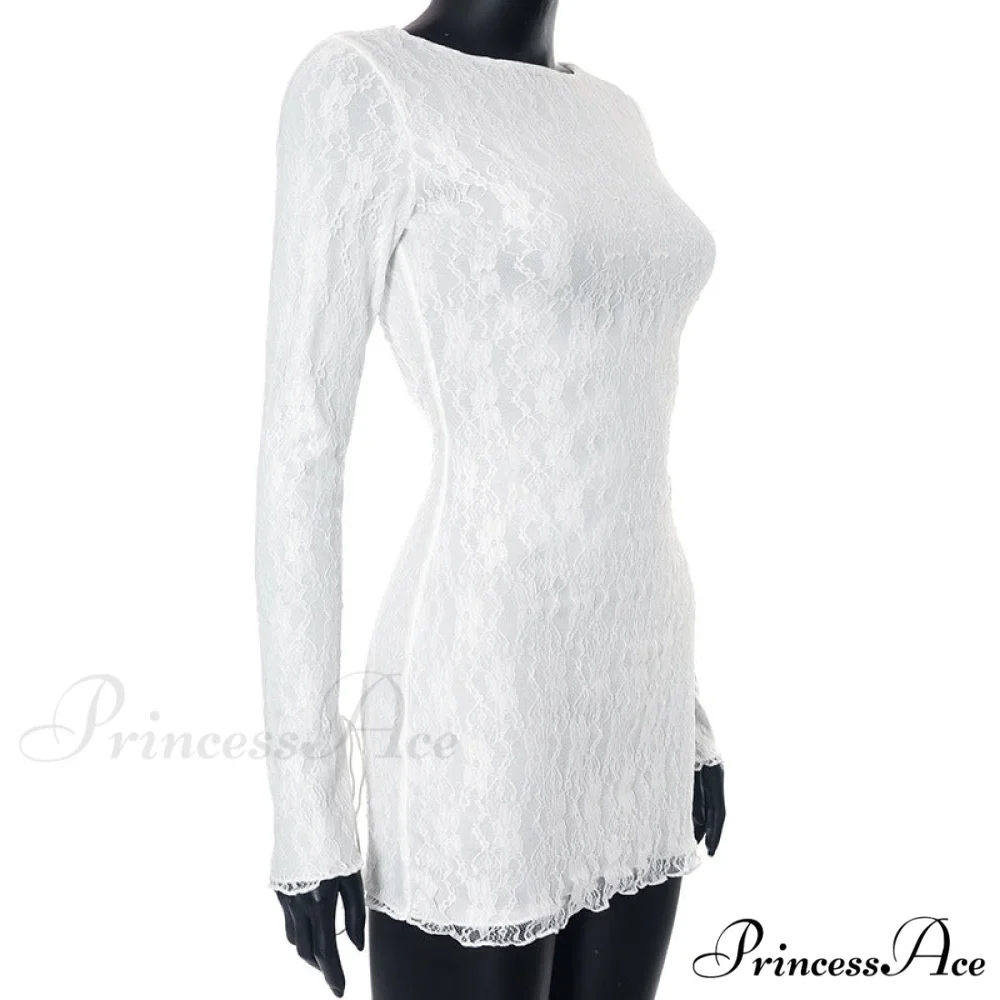Sydney Formal Sequin Charming Scroll Mini Dress - Image 6
