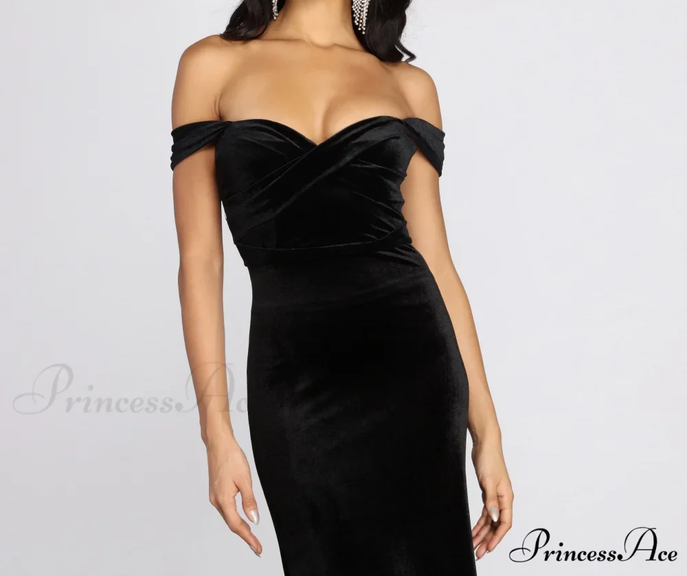 Jenisa Formal Off Charming The Shoulder Dress - Image 11
