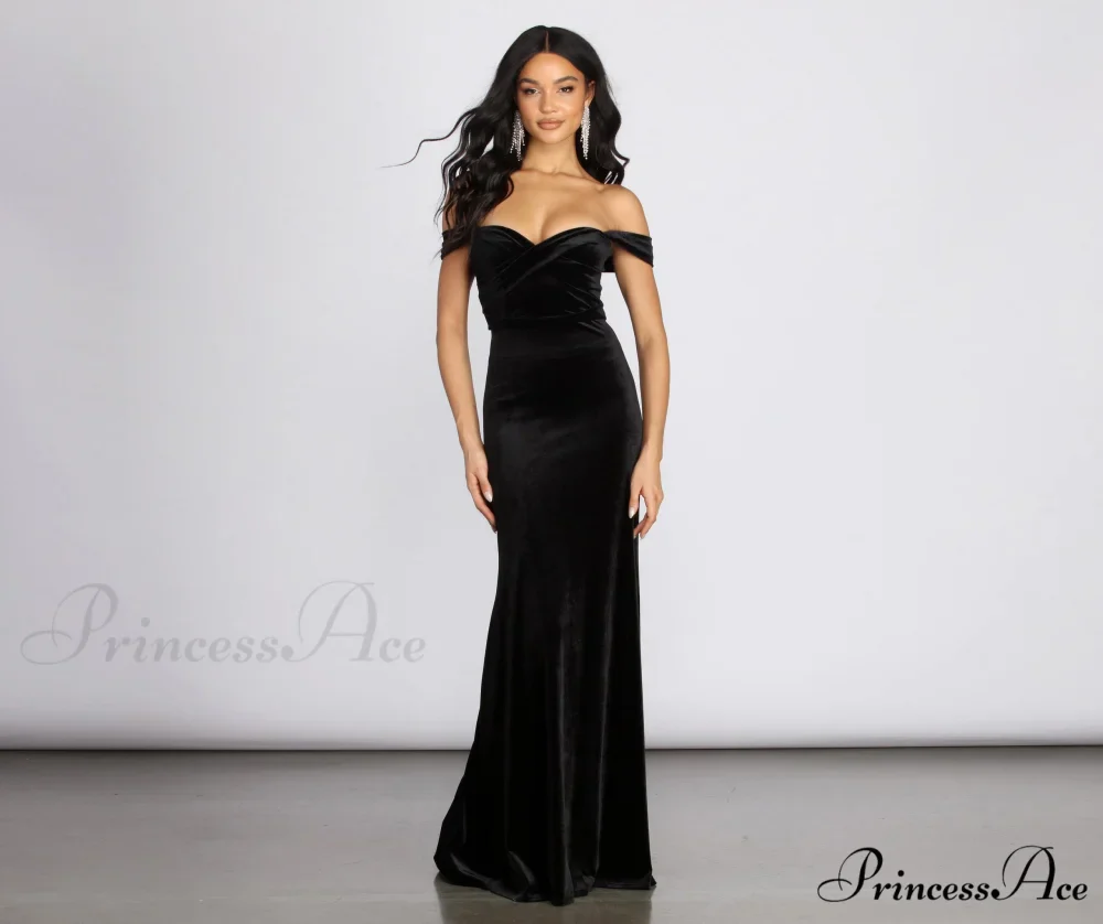 Jenisa Formal Off Charming The Shoulder Dress - Image 9
