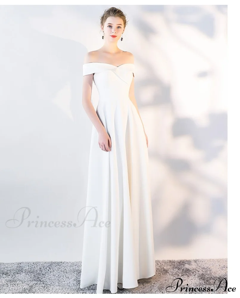 Ella Elegant off-the-shoulder gown - Image 2