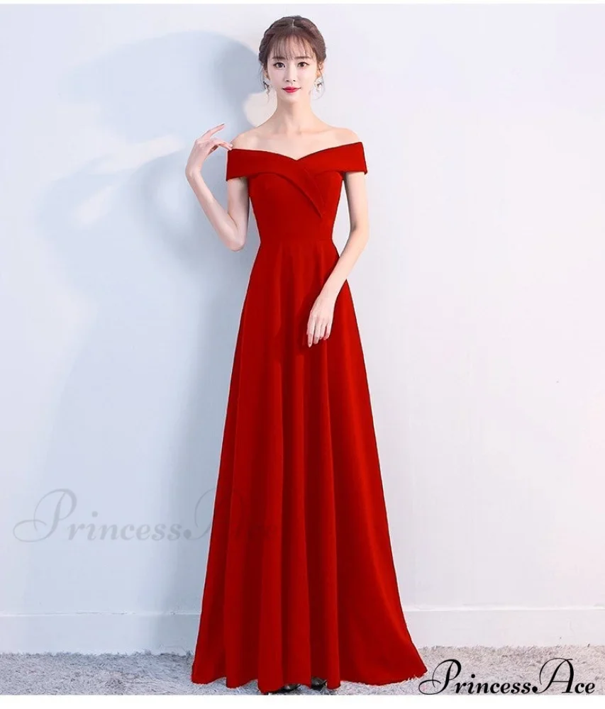 Ella Elegant off-the-shoulder gown - Image 4