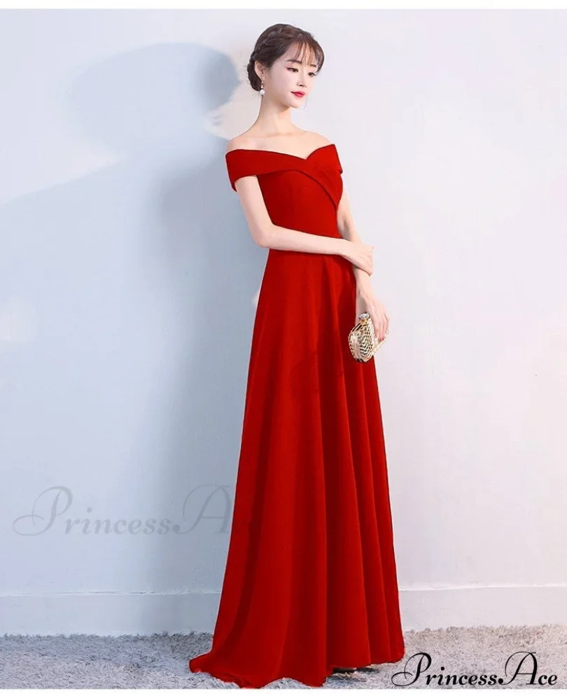 Ella Elegant off-the-shoulder gown - Image 5
