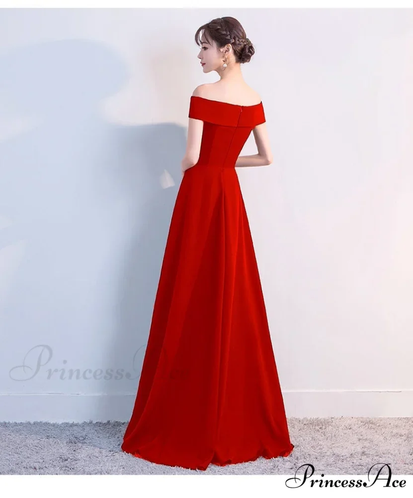 Ella Elegant off-the-shoulder gown - Image 6