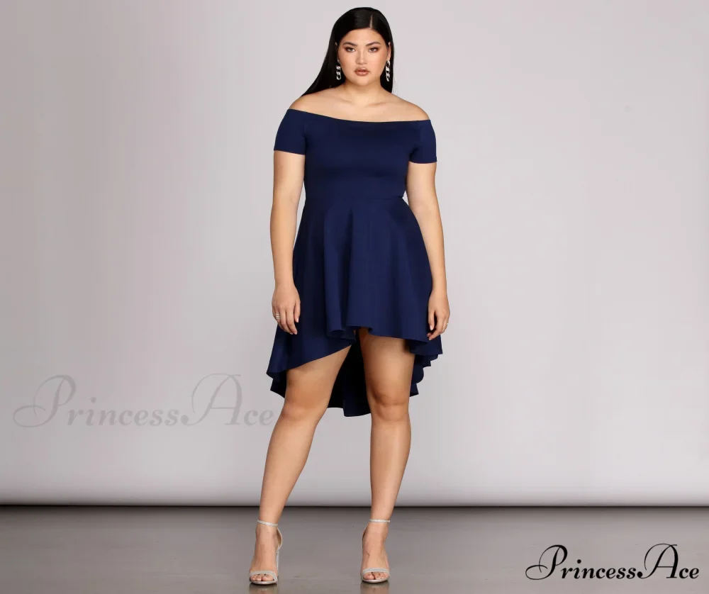 Plus All The Charming Rage Skater Dress - Image 3