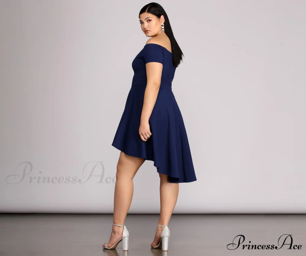 Plus All The Charming Rage Skater Dress - Image 5