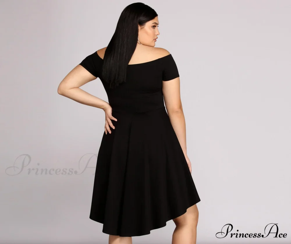 Plus All The Charming Rage Skater Dress - Image 7