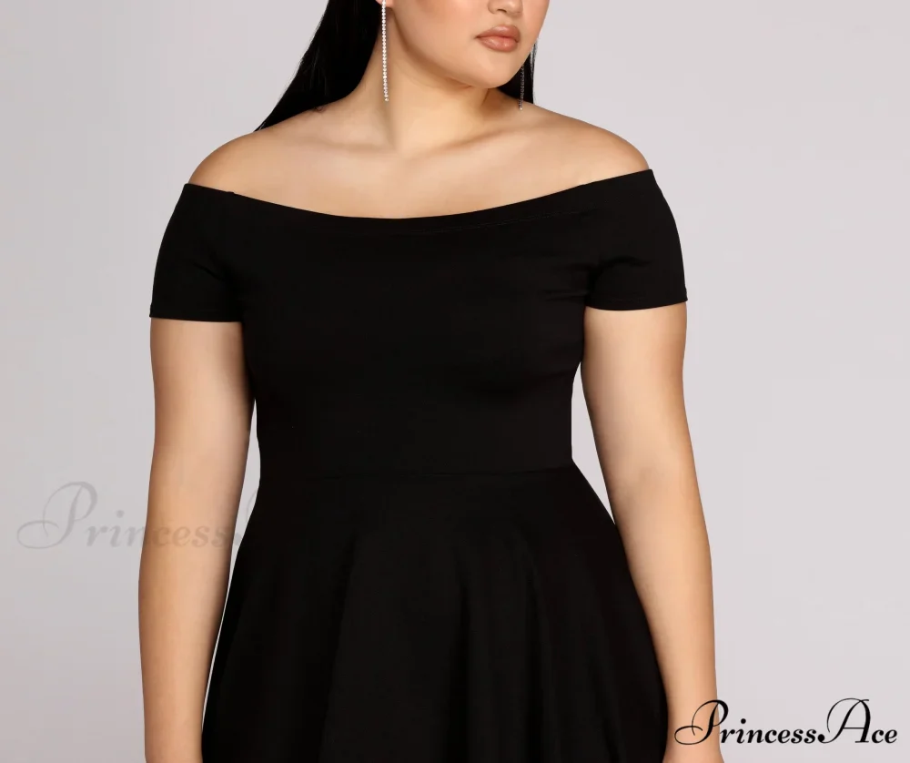 Plus All The Charming Rage Skater Dress - Image 8