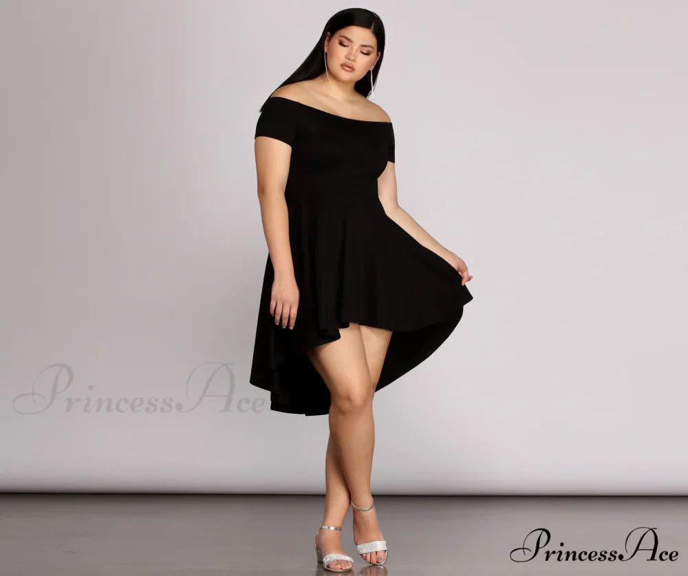Plus All The Charming Rage Skater Dress - Image 9