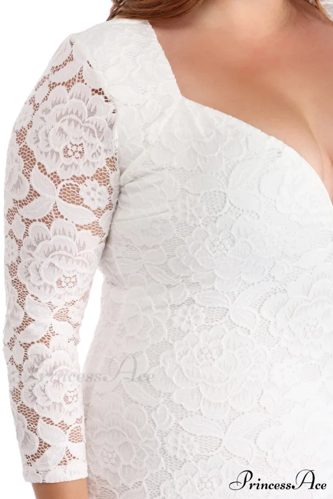Plus Laced Stylish With Curves Dress - Image 5