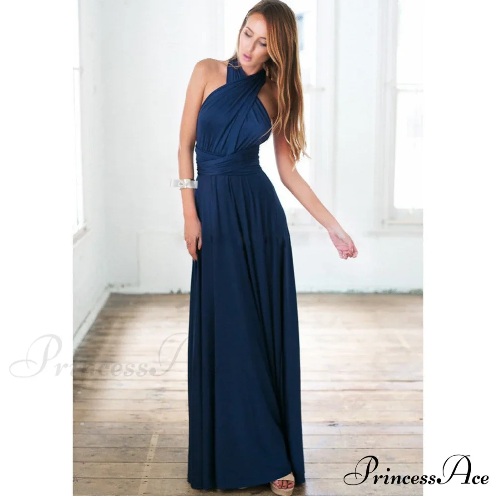 Alexandra Satin Lace Charming Back A-Line Dress - Image 12