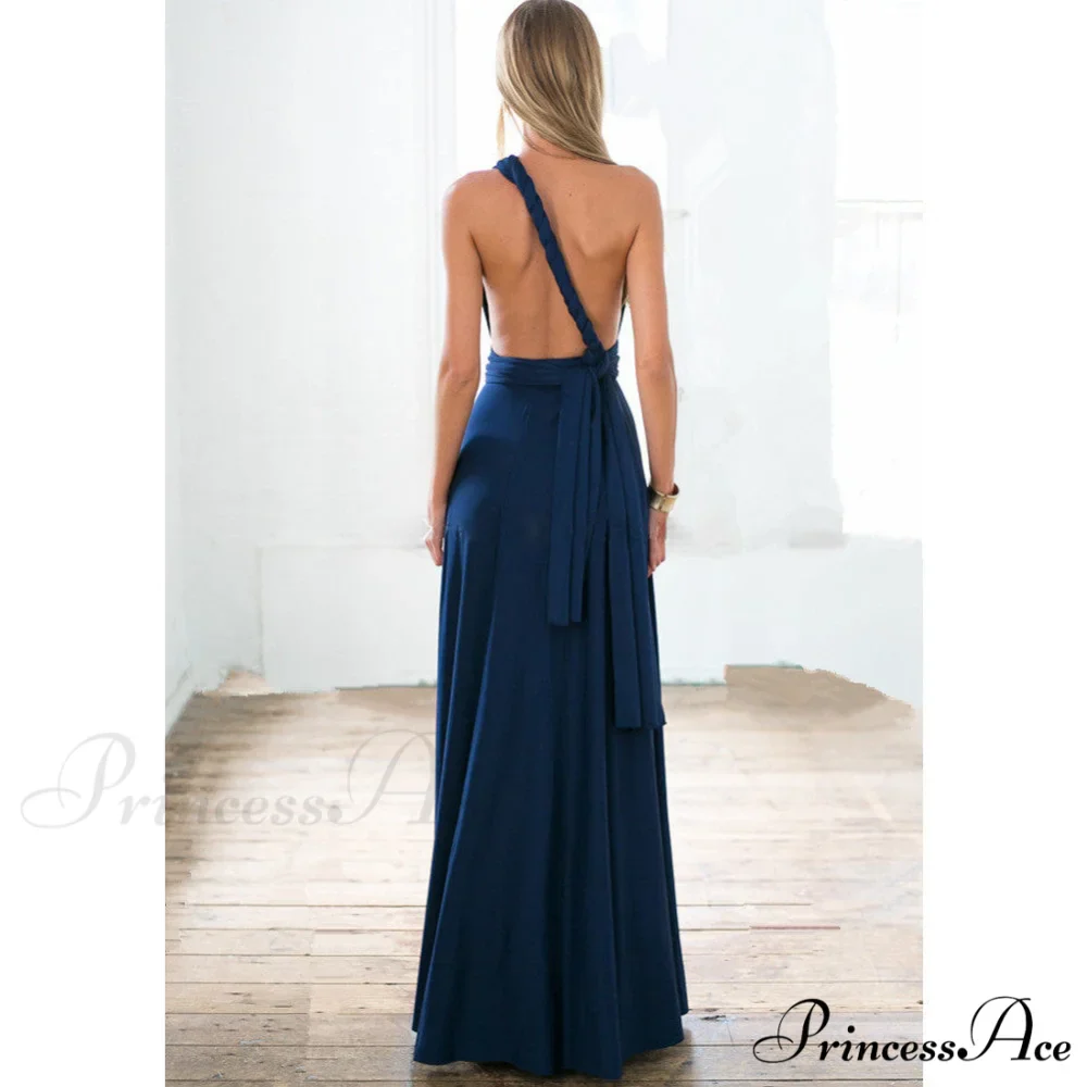 Alexandra Satin Lace Charming Back A-Line Dress - Image 13