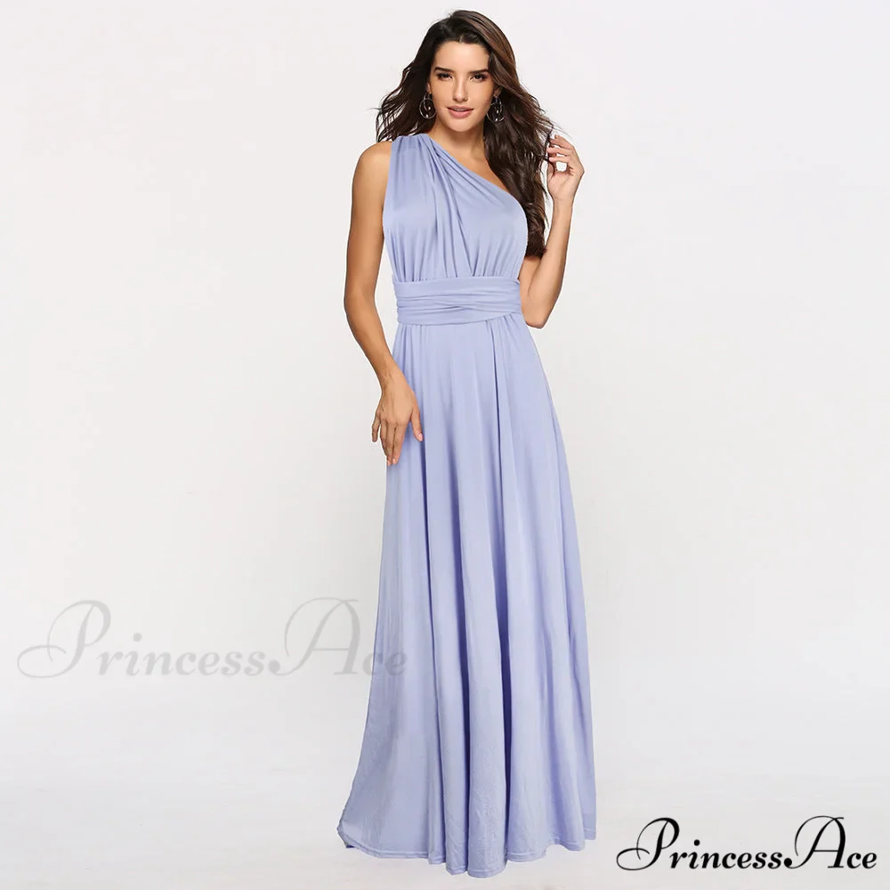 Alexandra Satin Lace Charming Back A-Line Dress - Image 2