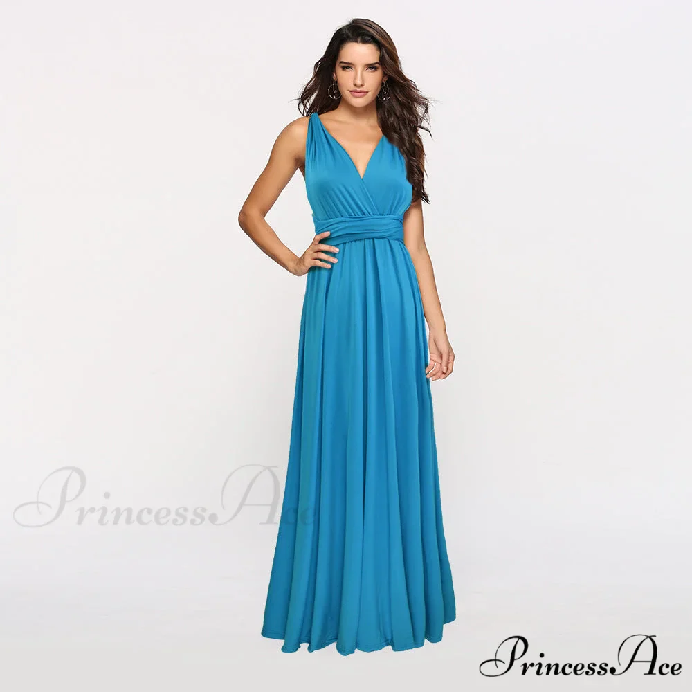 Alexandra Satin Lace Charming Back A-Line Dress - Image 3