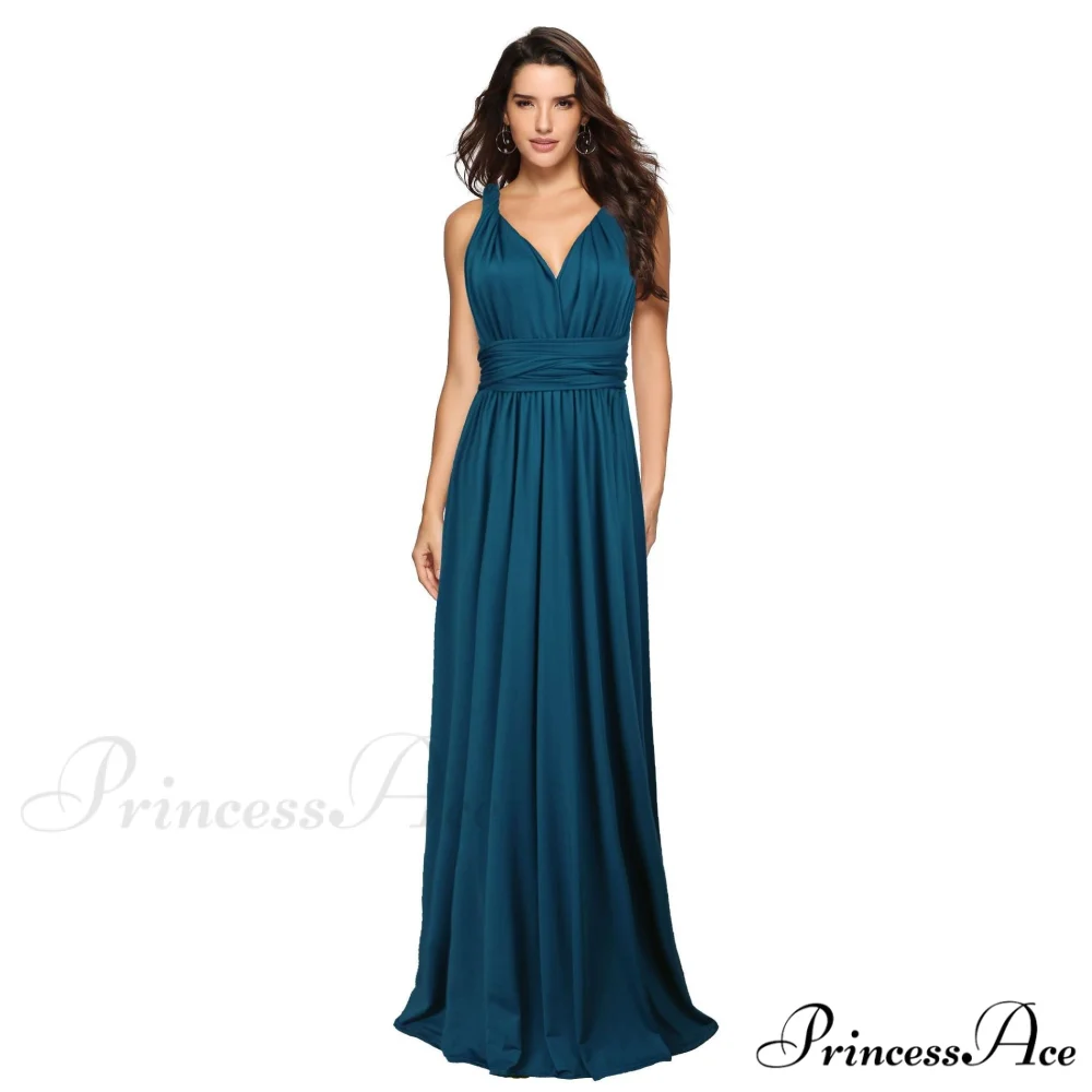 Alexandra Satin Lace Charming Back A-Line Dress - Image 4