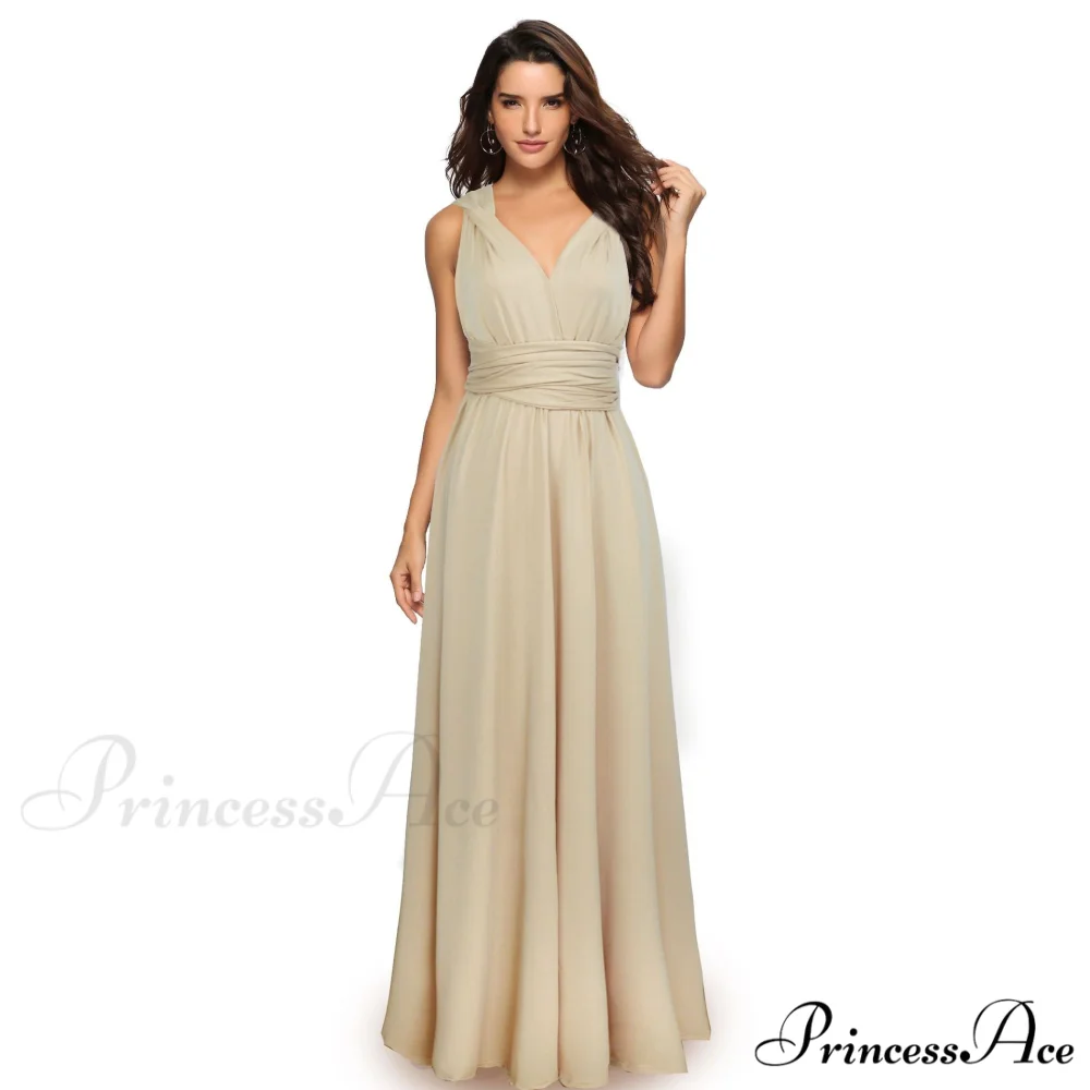 Alexandra Satin Lace Charming Back A-Line Dress - Image 5