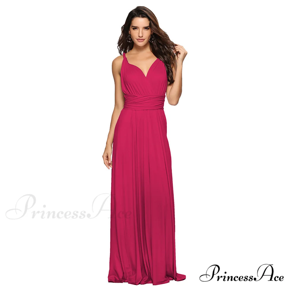 Alexandra Satin Lace Charming Back A-Line Dress - Image 6