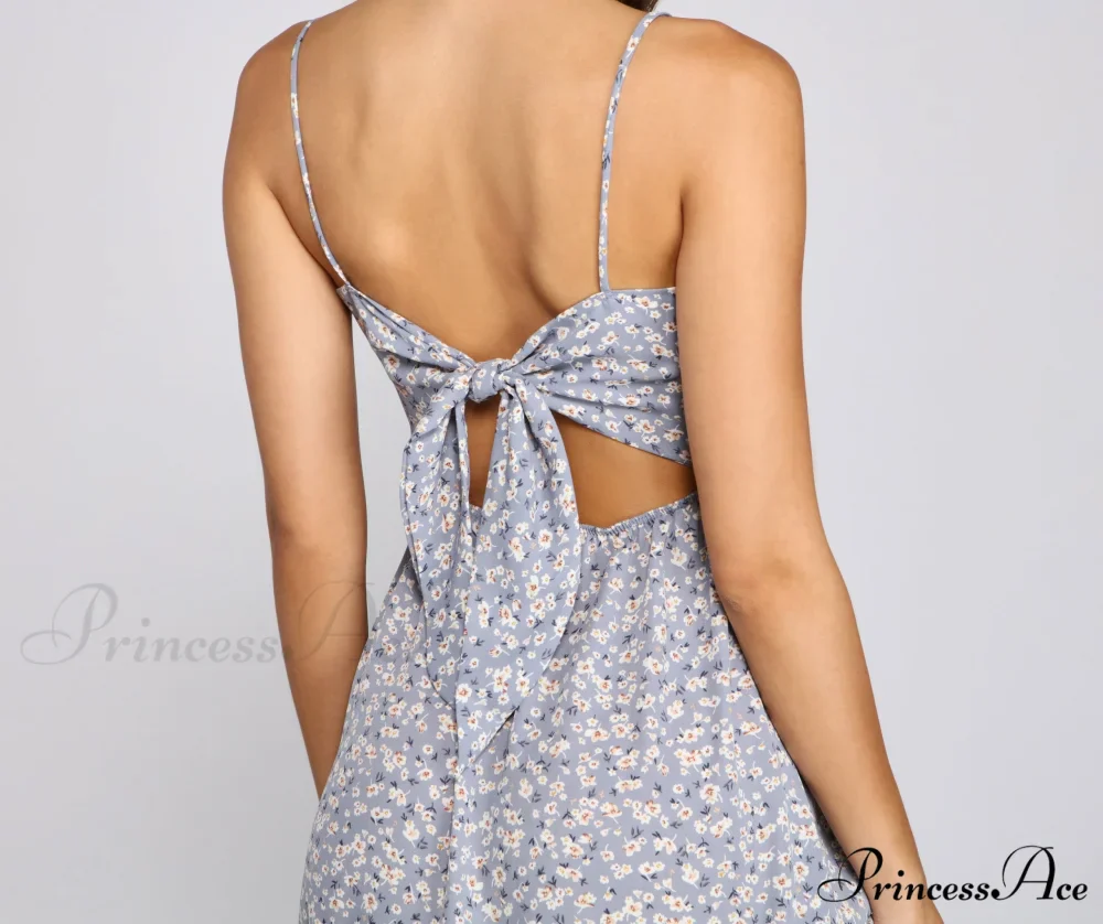 All My Love Charming Ditsy Floral Mini Dress - Image 5
