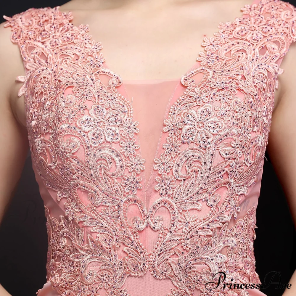 Amelia embroidered Stylish sequined fishtail dress - Image 7