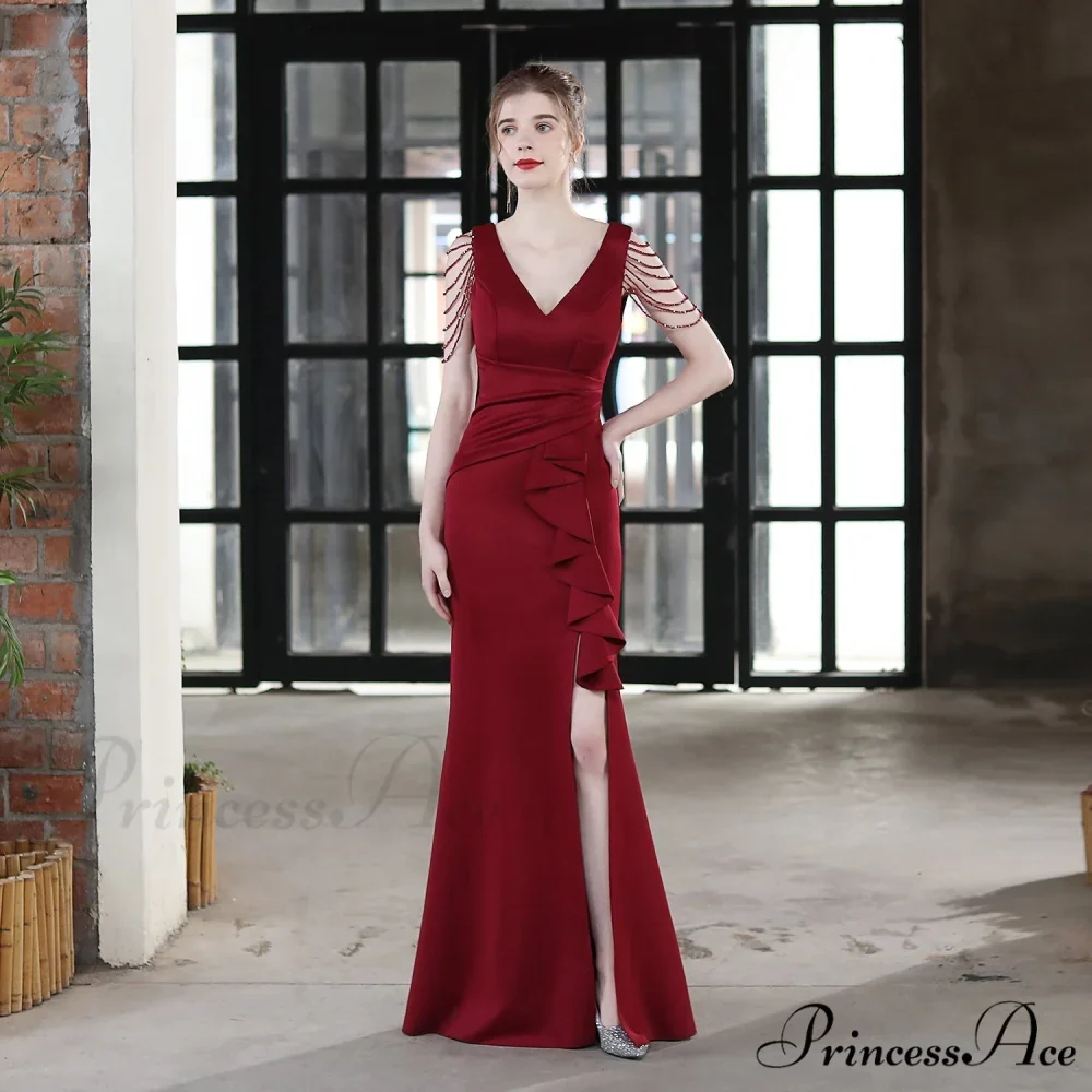 Ava Cowl Stylish Neck Formal Dress - Image 13